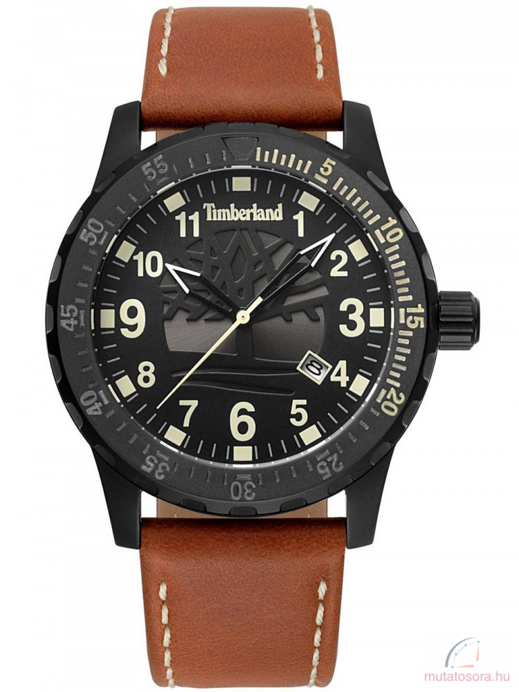 Timberland TBL15473JLB.02 férfi karóra valódi bőrszíjjal