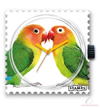 LOVE BIRDS STAMPS óralap