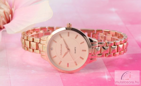 Excellanc női karóra szett - Rosegold - Image 3