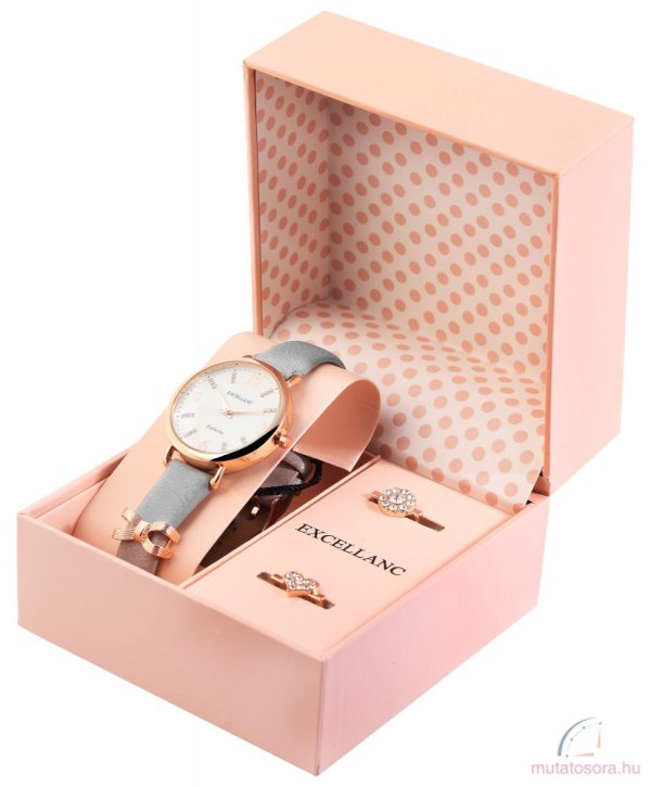 Excellanc női karóra ajándék - Rosegold - Image 2