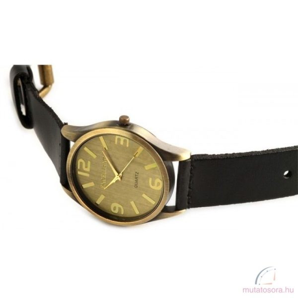 Excellanc Fekete Bronz Vintage Férfi Karóra - Image 2