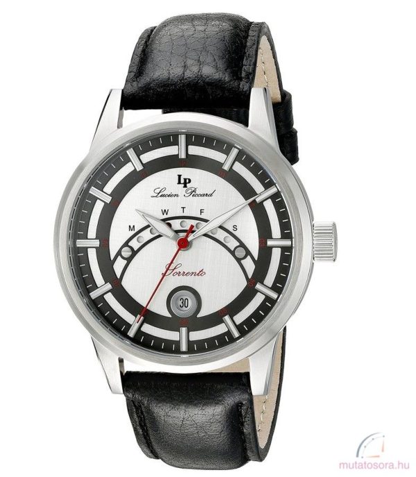 Lucien Piccard férfi karóra LP-10154-02s-bc Sorrento fekete