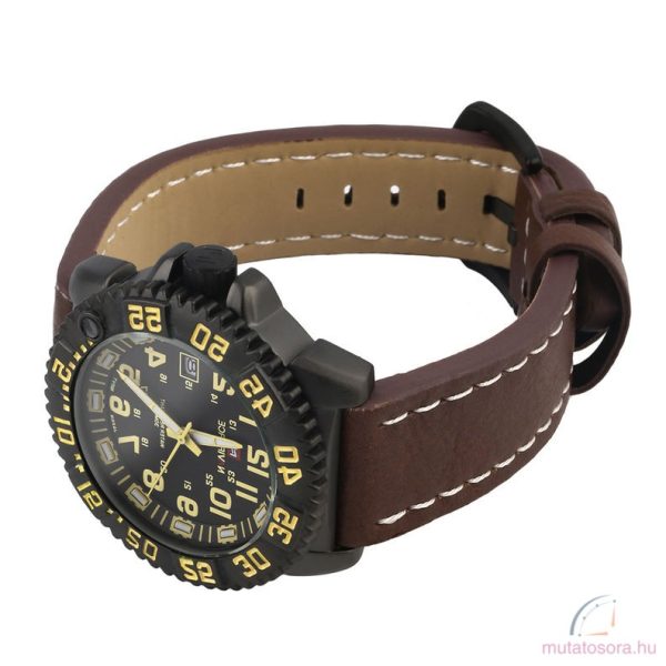 Naviforce NF9041 bőrszíjas férfi karóra dátum mutatóval - Image 3
