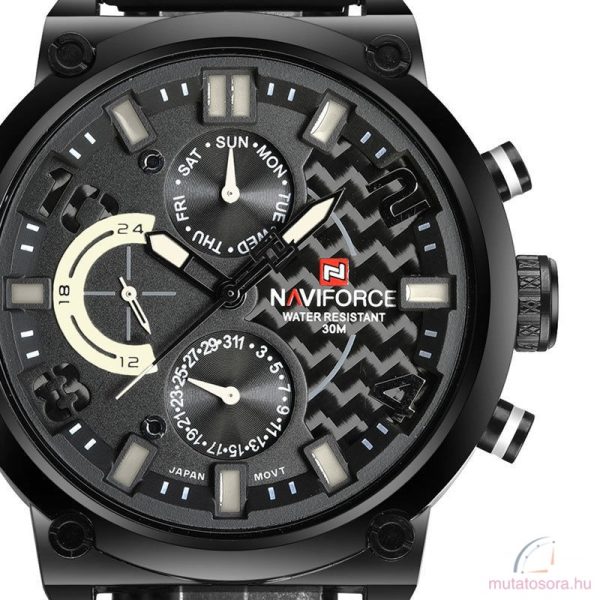 Naviforce Fém Férfi Karóra Fehér - Image 3