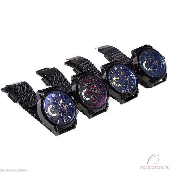 Naviforce Fém Férfi Karóra Fehér - Image 6