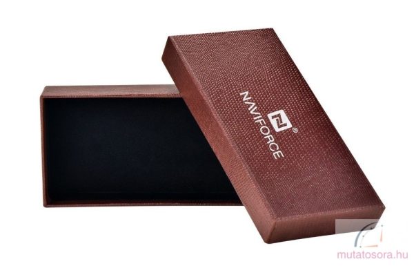Naviforce Fém Férfi Karóra Fekete-Rose gold - dobozos - Image 7