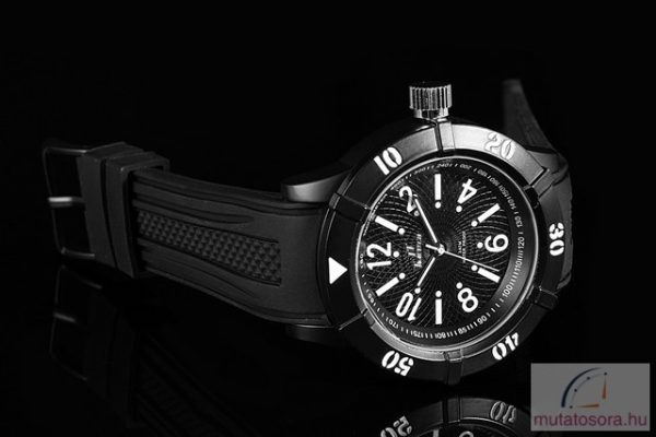 TimeTech Fekete Nagyméretű Férfi Óra - Image 2