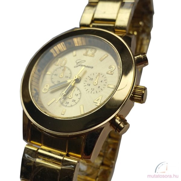 Geneva Chrono Style Arany Színű Női óra - Szépséghibás - Image 2