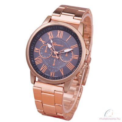 Geneva Elise Rose Gold Színű Női karóra - fekete - Sérült!