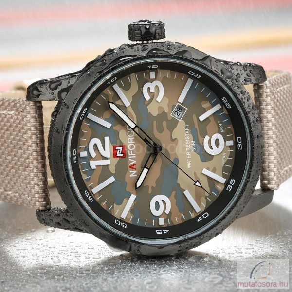 Naviforce Terepmintás Military Férfi karóra díszdobozban - Image 2