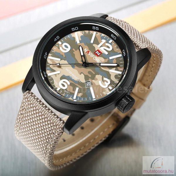 Naviforce Terepmintás Military Férfi karóra díszdobozban - Image 3