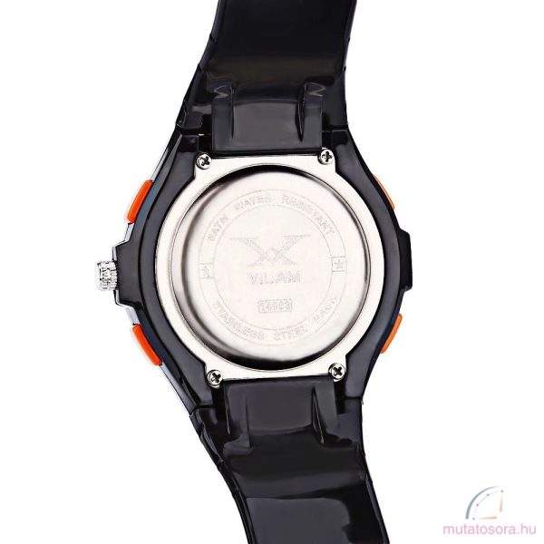 VILAM szilikon szíjas dual time férfi karóra - Image 6