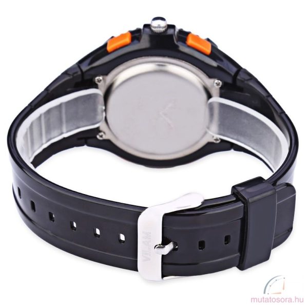 VILAM szilikon szíjas dual time férfi karóra - Image 7