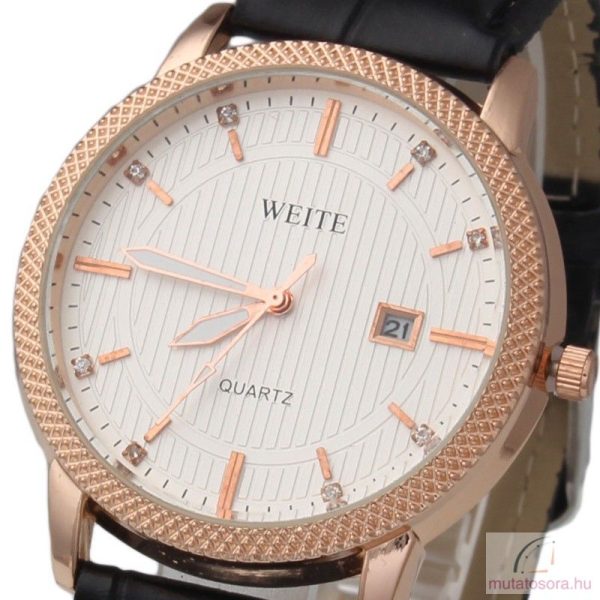 Weite Rose gold Férfi karóra fekete - Image 2