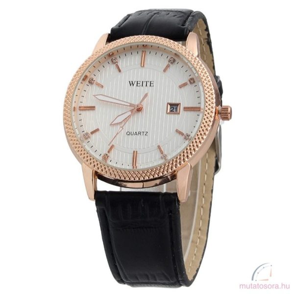 Weite Rose gold Férfi karóra fekete - Image 3