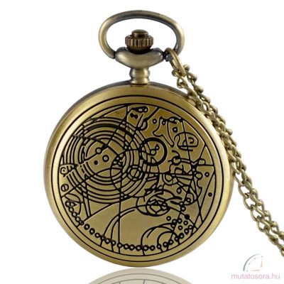 Doctor Who Láncos Óra - bronz
